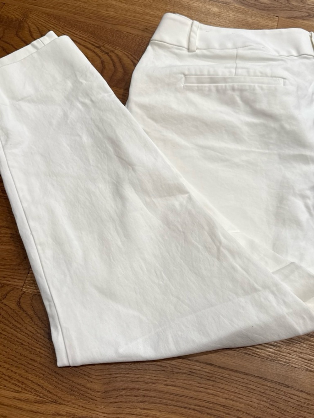 LOFT Plus White Women's Trousers